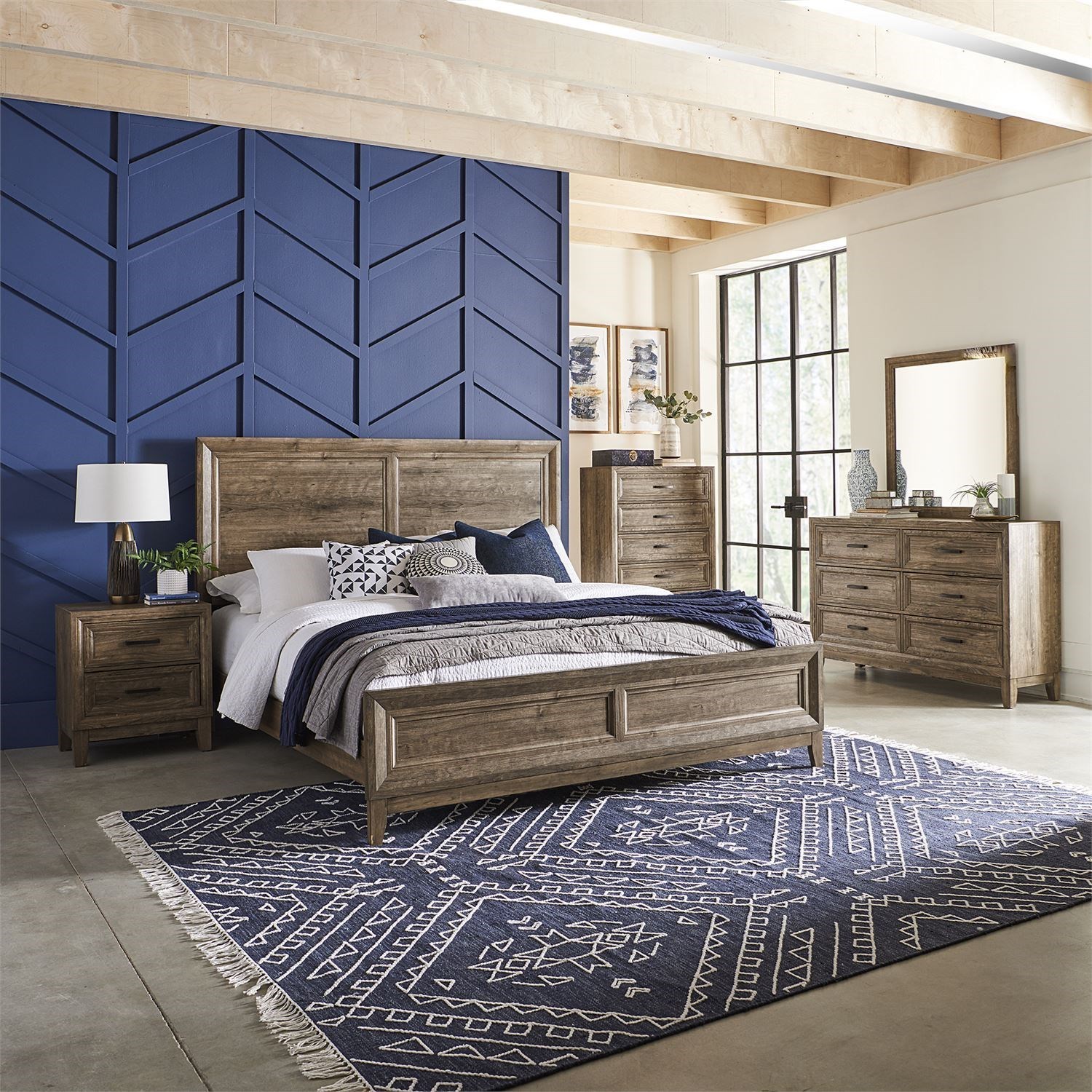 Liberty Furniture Ridgecrest Queen Bedroom Group A1 Furniture